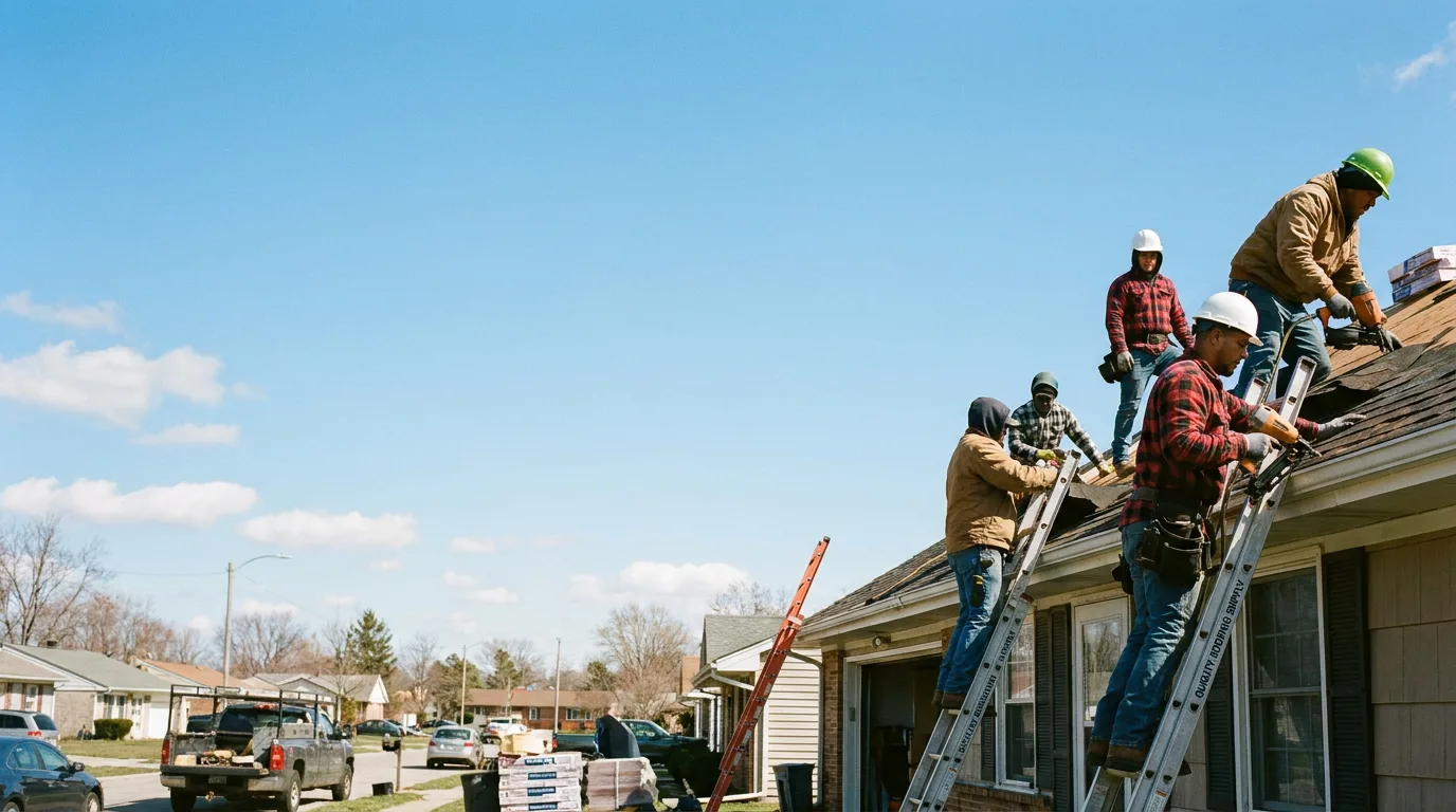 Roofing in Linden, WI near me
